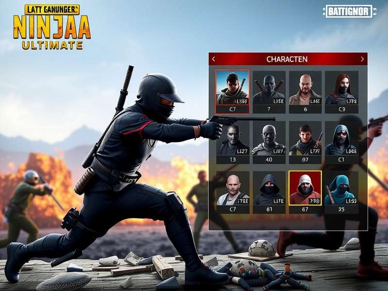 PUBG Avenger Ninja Ultimate Gameplay