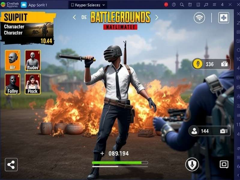 PUBG Avenger Ninja Ultimate Combat Scene